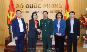 Thông tấn xã Việt Nam chúc mừng Bộ Quốc phòng nhân 78 năm thành lập QĐND Việt Nam