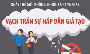 Ngày Thế giới không thuốc lá 31/5/2025: Vạch trần sự hấp dẫn giả tạo