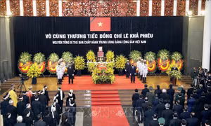 Lễ truy điệu nguyên Tổng Bí thư Lê Khả Phiêu
