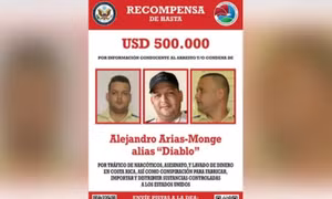 Mỹ treo thưởng truy nã trùm ma túy tại Costa Rica