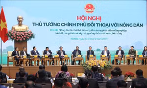 Thủ tướng Phạm Minh Chính đối thoại với nông dân