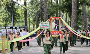 Tô thắm thêm trang sử vàng Đội Thiếu niên Tiền phong Hồ Chí Minh