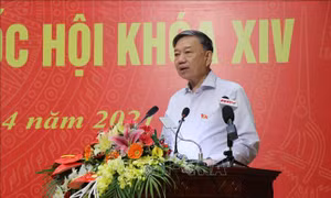 Bộ trưởng Bộ Công an Tô Lâm tiếp xúc cử tri tại Bắc Ninh