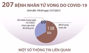 207 bệnh nhân tử vong do COVID-19 tại Việt Nam