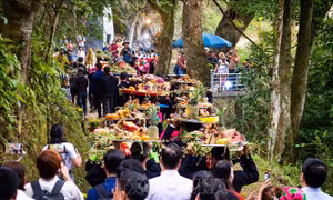 Hà Giang: Khai mạc Lễ hội chợ Phong Lưu Khâu Vai