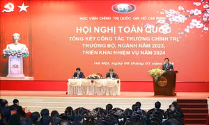 Triển khai quyết liệt xây dựng trường chính trị chuẩn theo quy định của Ban Bí thư