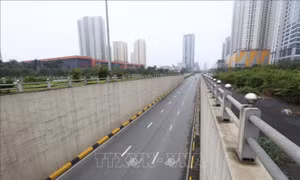 Hà Nội sẽ cải tạo các hầm chui trên đường gom Đại lộ Thăng Long