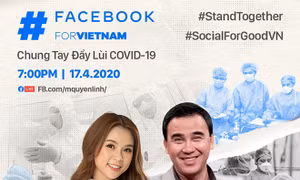 Facebook cùng hơn 60 sao Việt Livestream chung tay đẩy lùi dịch COVID-19