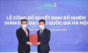Trao quyết định bổ nhiệm Giám đốc Đại học Quốc gia Hà Nội