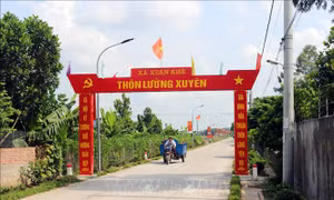 Đổi thay ở huyện cuối cùng của Hà Nam về đích nông thôn mới