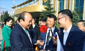 Thủ tướng Chính phủ Nguyễn Xuân Phúc trả lời phỏng vấn hãng thông tấn Nga TASS