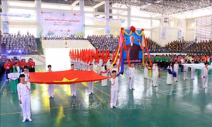 Gần 3.000 vận động viên tham gia Hội khỏe Phù Đổng toàn quốc 