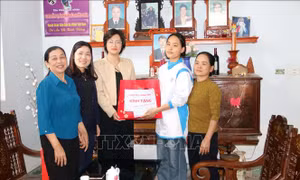 Mùa xuân ấm áp từ những vòng tay 'Mẹ đỡ đầu'