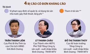 Cựu Chủ tịch UBND tỉnh Bình Dương Trần Thanh Liêm được giảm án