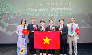 Việt Nam xếp thứ 2/89 quốc gia, vùng lãnh thổ tại Olympic Hóa học quốc tế 2024