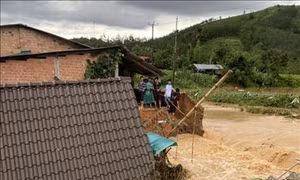 Kon Tum: Hỗ trợ người dân bị ảnh hưởng mưa lũ