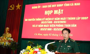 Phát huy truyền thống vẻ vang của lực lượng Bộ đội Biên phòng