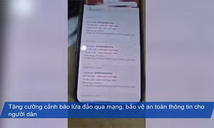 Tăng cường cảnh báo lừa đảo qua mạng, bảo vệ an toàn cho người dân