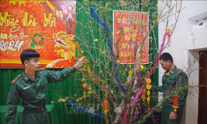 Đón Tết ở Đồn biên phòng