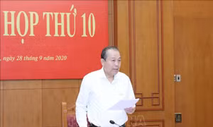 Phiên họp thứ 10 Ban Chỉ đạo Cải cách tư pháp Trung ương