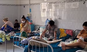 Gia Lai: Trẻ em nhập viện tăng đột biến do thời tiết thất thường