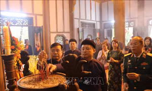 Khai hội đền Huyền Trân: Tri ân các bậc tiền nhân có công với đất nước