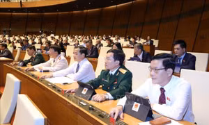 Thông qua Luật sửa đổi, bổ sung một số điều của Luật Tổ chức Quốc hội