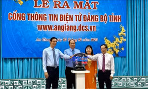 90 năm Ngày thành lập Đảng: Ra mắt Cổng thông tin điện tử Đảng bộ tỉnh An Giang