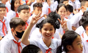 Những hình ảnh khai giảng năm học mới trên cả nước