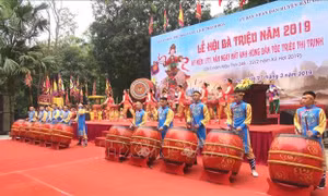 Lễ hội đền Bà Triệu được công nhận là Di sản văn hóa phi vật thể quốc gia