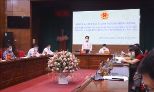 Kiểm tra công tác chuẩn bị bầu cử tại tỉnh Điện Biên