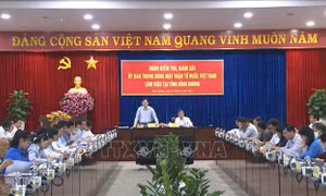  Khẳng định vai trò xuyên suốt của Mặt trận Tổ quốc trong bầu cử