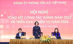 Đảng ủy Thông tấn xã Việt Nam triển khai nhiệm vụ năm 2024