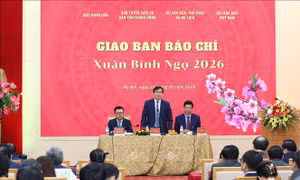 Hội nghị Giao ban báo chí đầu Xuân Bính Ngọ 2026