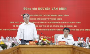 Lựa chọn nhân sự cấp ủy có năng lực lãnh đạo và sức chiến đấu cao