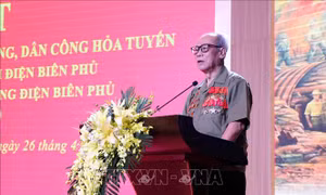 Tri ân các chiến sĩ Điện Biên, thanh niên xung phong, dân công hỏa tuyến