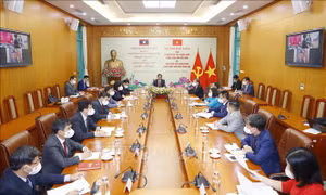 Việt Nam - Lào đẩy mạnh hợp tác giữa hai Ủy ban Kiểm tra Trung ương Đảng