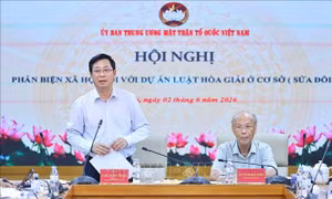 Tạo khuôn khổ pháp lý đổi mới công tác hòa giải từ cơ sở