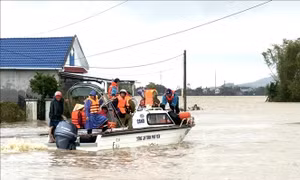 Mưa nặng hạt trong đêm, nhiều khu vực bị ngập trở lại