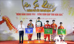 Giải Lân Sư Rồng thành phố Cần Thơ mở rộng năm 2024