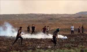 Israel trấn áp người Palestine biểu tình ở biên giới với Dải Gaza