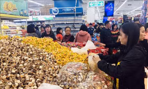 Tháng 1, CPI tăng nhẹ do dồi dào hàng hóa chuẩn bị cho dịp Tết 
