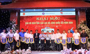 Khai mạc Giải Vô địch các câu lạc bộ Judo quốc gia 2024