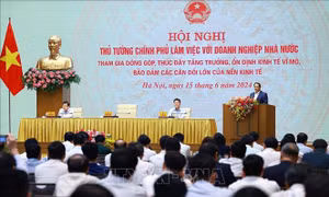 Thủ tướng Chính phủ làm việc với doanh nghiệp nhà nước