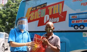 Hà Nội tiếp tục nhân rộng mô hình 'Siêu thị 0 đồng' 
