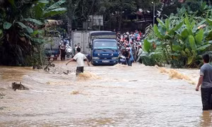 Tuyên Quang: Mưa lớn làm sạt lở nhiều tuyến đường, hư hỏng nhiều tài sản