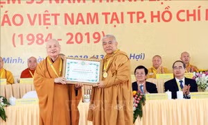 Kỷ niệm 35 năm thành lập Học viện Phật giáo Việt Nam tại Thành phố Hồ Chí Minh