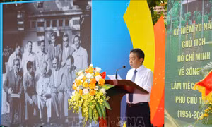 55 năm bảo tồn và phát huy giá trị Khu Di tích Chủ tịch Hồ Chí Minh tại Phủ Chủ tịch