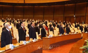 Tổng Bí thư Nguyễn Phú Trọng dự khai mạc Kỳ họp Quốc hội bất thường lần thứ nhất