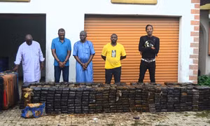 Nigeria thu giữ khối lượng cocain kỷ lục, trị giá 278,5 triệu USD